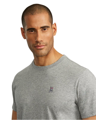 Men's Crew Neck Tee - Heather Grey