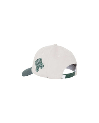 Symphony GLD Association High Crown Cap - Cream/Green