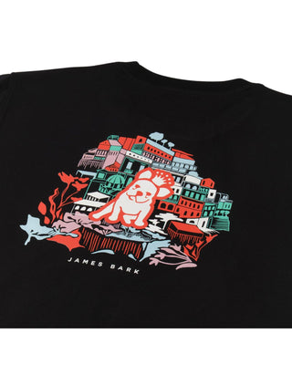 Men's Positano Graphic Tee - Black Beauty