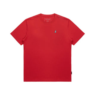 Mens Crew Neck Jersey T-shirt - Risk Red A11