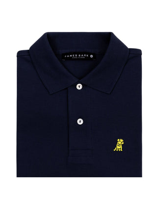 Men's Regular Fit Polo Shirt - Navy A110