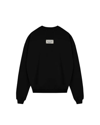 Riviera Rope Crewneck - Black