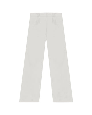 Basics Buckled Tailored Trousers - Cream