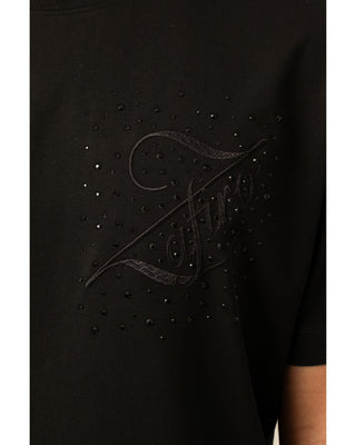 Crystal Signature Comfort T-shirt - Black