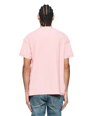 Texture Inside Out Tee - Pink