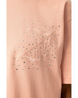 Crystal Signature Comfort T-shirt - Rose