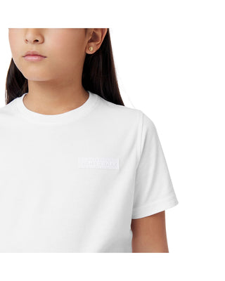 Kid's Prive Patch Tee - White