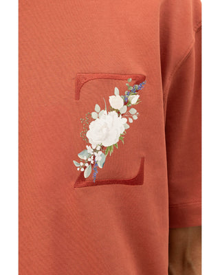 Gardenia Comfort T-shirt - Terracota