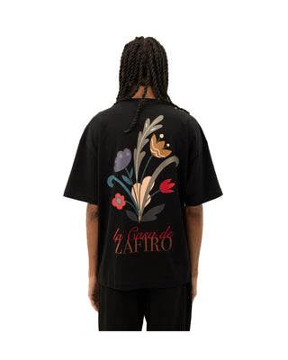 Garden Oversize T-shirt - Black