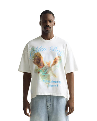 Symphony Golden Blur Limited Boxy T-shirt - White