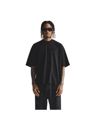 BEYOND BASIC BOXY FIT T-SHIRT - BLACK