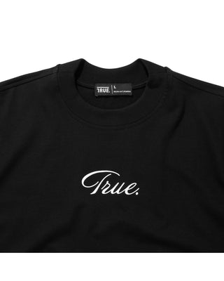 Curvy Logo T-shirt - Black