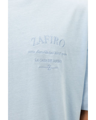 La Casa Oversized T-shirts - Light Blue