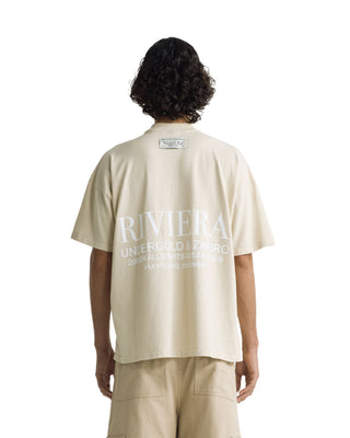 Riviera Trophie T-shirt - Cream