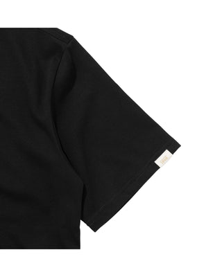 Curvy Logo T-shirt - Black