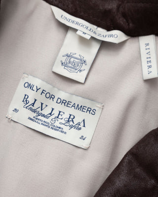 Riviera "Only For Dreamers" Leather Jacket - Brown