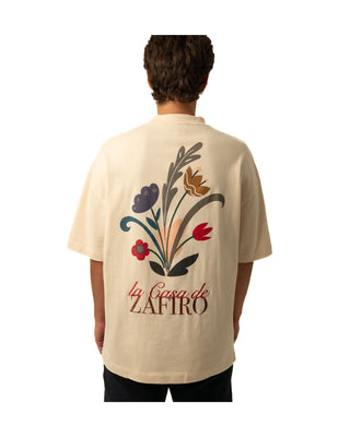 Garden Oversize T-shirt - Ecru