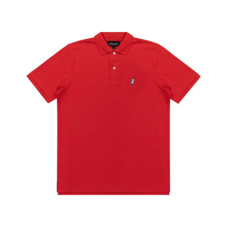 Men's Regular Fit Polo Shirt - Risk Red A11