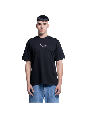 Curvy Logo T-shirt - Black