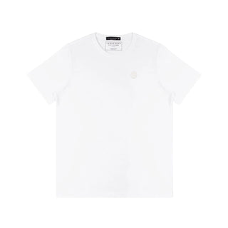 Mens Crew Neck Jersey T-shirt - White S12