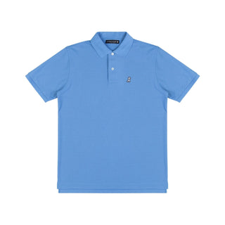 Regular Fit Polo Shirt- Silver Lake Blue A50