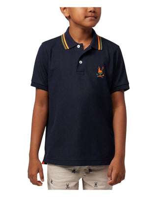 Kid's Apple Valley Pique Polo - Navy