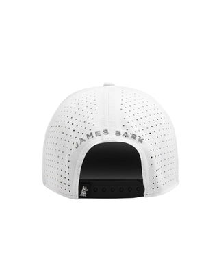 3D Dog Logo Recycled Cap - White