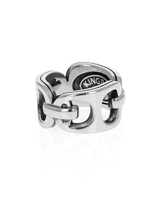 Large Pop Top Infinity Band Ring